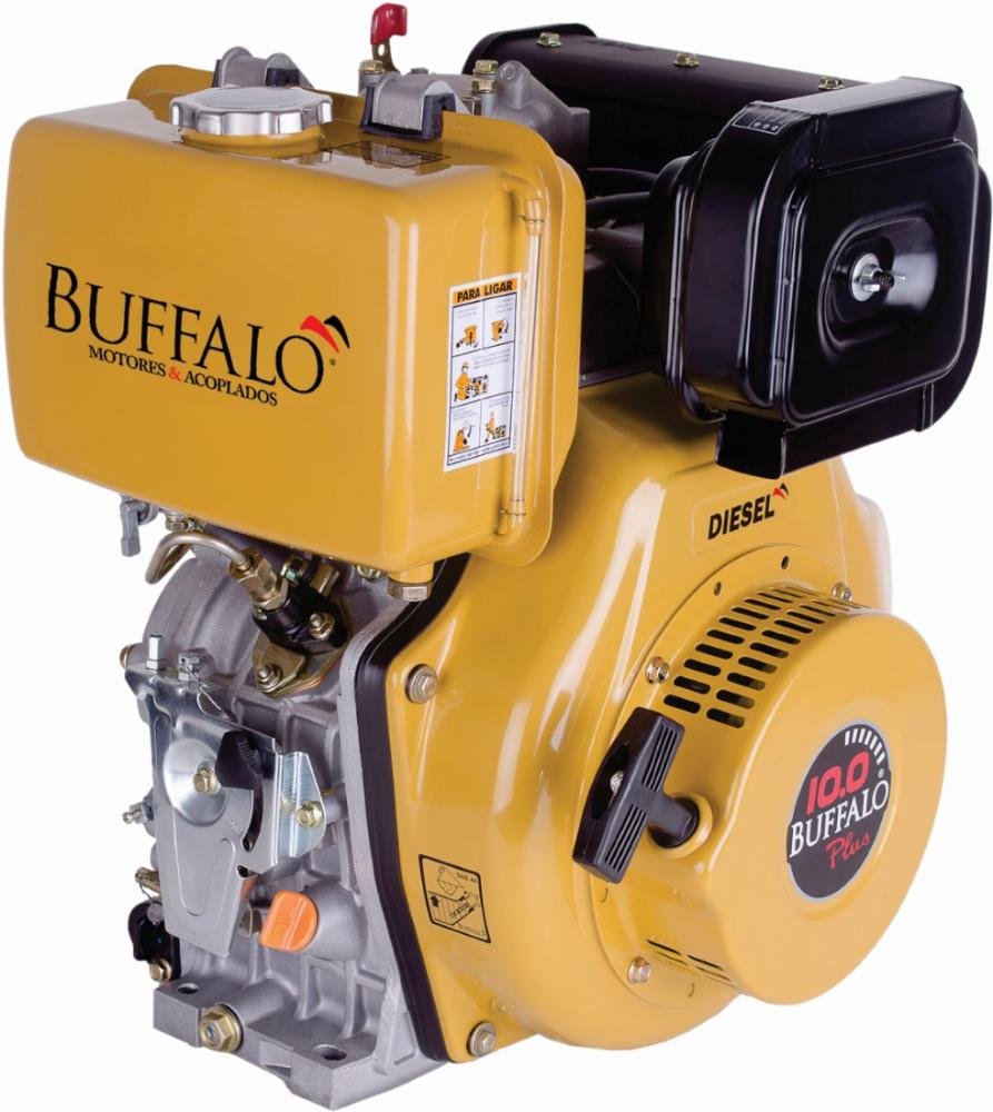 Motor Diesel Buffalo 10CV 418cc 4T Partida Manual 71000 - 1
