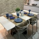 Ver imagem 4 de Passadeira para Mesa 1,50mt X 40cm Caminho Mesa Limpa Fácil