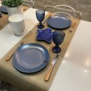 Ver imagem 1 de Passadeira para Mesa 1,50mt X 40cm Caminho Mesa Limpa Fácil