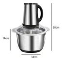 Ver imagem 3 de Processador Triturador de Alimentos 110V Inox 250W 2L