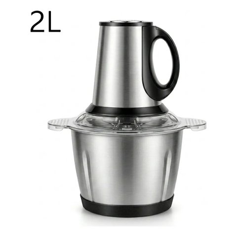 Processador Triturador de Alimentos 110V Inox 250W 2L