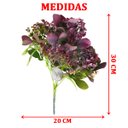 Ver imagem 5 de Kit 6 Plantas Kalanchoe Artificial Amarelo Flor Jardim 30cm