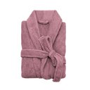 Ver imagem 1 de Roupão de Banho Feminino g Microfibra Rosa Malva - Camesa