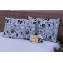 Ver imagem 1 de Jogo Lençol King Size 3 Peças Casal 150 Fios 100% Algodão jornal