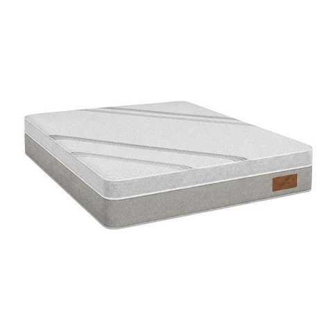 Colchão Casal Sr Life Silver Molas Ensacadas Espuma D26 138x188x27cm Cinza