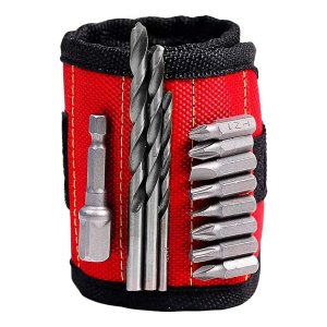 Pulseira Ima Magnetico Segura Parafuso Prego Broca Pino Alicate Ferramenta Obra Reparo Construçao Br