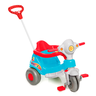 Carrinho Passeio Motoca Infantil Calesita Triciclo Azul - 1