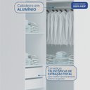 Ver imagem 7 de Guarda-Roupa Canto Closet com 2 Portas e 2 Gavetas MDF Requinte+ Branco