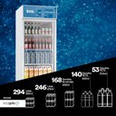 Ver imagem 5 de Refrigerador Expositor Vertical EOS 268L EEV300B Branco 110V