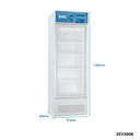 Ver imagem 6 de Refrigerador Expositor Vertical EOS 268L EEV300B Branco 110V