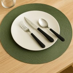 Jogo Talheres Tramontina Leme em Aço Inox e Cabo Preto 18 Peças - 2