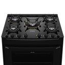 Ver imagem 4 de Fogão 5 Bocas a Gás/elétrico com Airfryer alpro 450 Realce Cr234 Preto 220v
