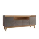 Ver imagem 7 de Rack para TV até 60 Polegadas 4 Portas 1 Nicho 158cm Adria Versátile