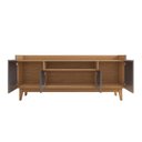 Ver mais imagens de Rack para TV até 60 Polegadas 4 Portas 1 Nicho 158cm Adria Versátile