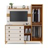 Cômoda com Painel de Tv Integrado + Espelho - Maldivas - 5