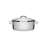 Caçarola Solar Rasa em Aço Inox Fundo Triplo com Tampa e Alças - Diametro 20 Cm - 2,9 L - Tramontina - 1