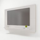Ver imagem 3 de Painel para TV até 50 Polegadas 135CMX90CM Safira Branco