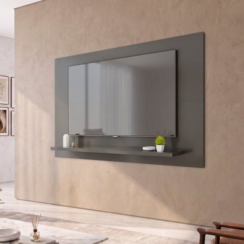 Painel para TV até 50 Polegadas 135CMX90CM Safira Cinza