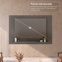 Ver mais imagens de Painel para TV até 50 Polegadas 135CMX90CM Safira Cinza
