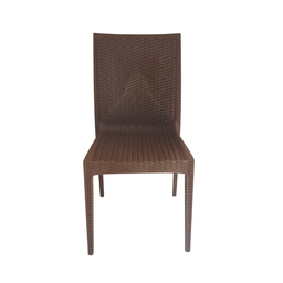 Cadeira Rattan Marrom - Kit com 8 - 4