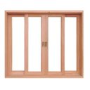 Ver imagem 1 de Janela de Madeira Vitro de Correr Panorâmico Reto Eucalipto - 1.00 (a) X 1.20 (l)