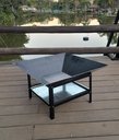Ver imagem 5 de Churrasqueira Portátil 60cm +lareira Externa+ Mesa de Centro