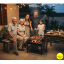 Ver imagem 4 de Churrasqueira Portátil 60cm +lareira Externa+ Mesa de Centro