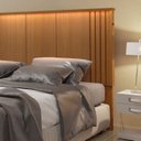 Ver imagem 5 de Cabeceira para Cama de Casal com Led Duo