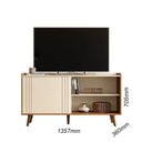 Ver imagem 3 de Rack para TV 50 Polegadas 135,7cm New Austin Pérola/Canela