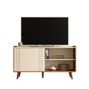 Ver imagem 2 de Rack para TV 50 Polegadas 135,7cm New Austin Pérola/Canela