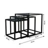 Trio Mesa Lateral Isabela Preto - 2