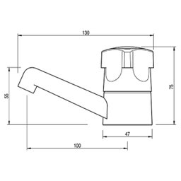 Pia Banheiro 8l + Torneira Branca + Sifão Sanfonado + Engate Flexível + Veda Rosca + Broca - 5