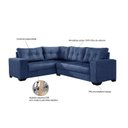 Ver imagem 3 de Sofá de Canto 5 Lugares Bia 