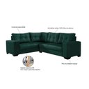 Ver imagem 5 de Sofá de Canto 5 Lugares Bia 