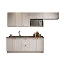 Ver imagem 2 de Cozinha Olivia 5 Peças com Balcão 120cm Flex e Nicho Micro-Ondas Poliman Móveis
