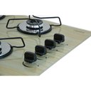 Ver imagem 3 de Cooktop 4 Bocas Premium Ultra Chama - Amadeirado Claro
