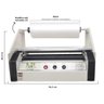 Plastificadora Poliseladora P380 Suporte Bopp Laminação 220V MR Maquinas P380eSUP220MR - 3