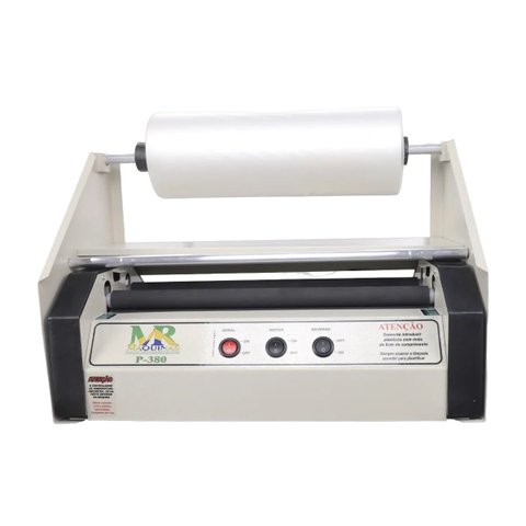 Plastificadora Poliseladora P380 Suporte Bopp Laminação 220V MR Maquinas P380eSUP220MR