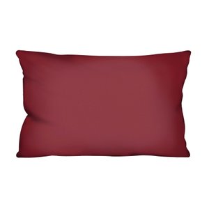 Capa de Almofada Decorativa Vermelha Natal 100% Algodão para Sofá - 30x50cm