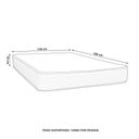 Ver imagem 5 de Colchão Casal Molas Pocket 138x188x30cm One Face Revolution Tecnopedic - Castor