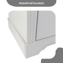 Ver imagem 7 de Guarda-Roupa Solteiro 2 Portas Toledo Branco