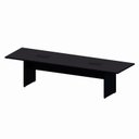 Ver imagem 2 de Mesa de Reunião Bipartida em MDF 300x90cm Corporate Preto