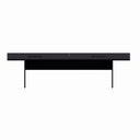 Ver imagem 4 de Mesa de Reunião Bipartida em MDF 300x90cm Corporate Preto