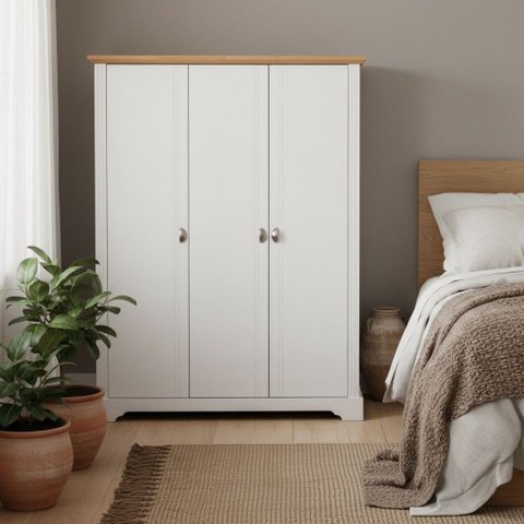 Guarda Roupa Solteiro 3 Portas Toledo 