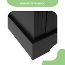 Ver imagem 7 de Guarda Roupa Infantil 3 Portas Toledo Cinza