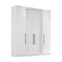 Ver imagem 2 de Guarda Roupa Casal 4 Portas e 4 Gavetas Berlim Branco