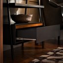 Ver imagem 3 de Aparador Industrial Hall de Entrada 1 Gaveta Thor Rede Móveis