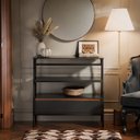 Ver imagem 2 de Aparador Industrial Hall de Entrada 1 Gaveta Thor Rede Móveis