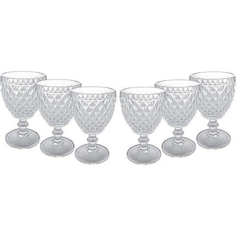 Jogo de Taças para Água Clear Verre 6 Peças Mimo Style