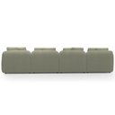 Ver imagem 7 de Sofá 5 Lugares com Chaise Direito Sala Living 328cm Arlo F04 Bouclê Oliva - Lyam Decor